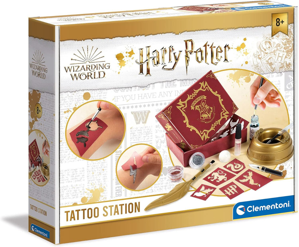 Harry Potter – Atelier Tatouages Temporaires – CLEMENTONI