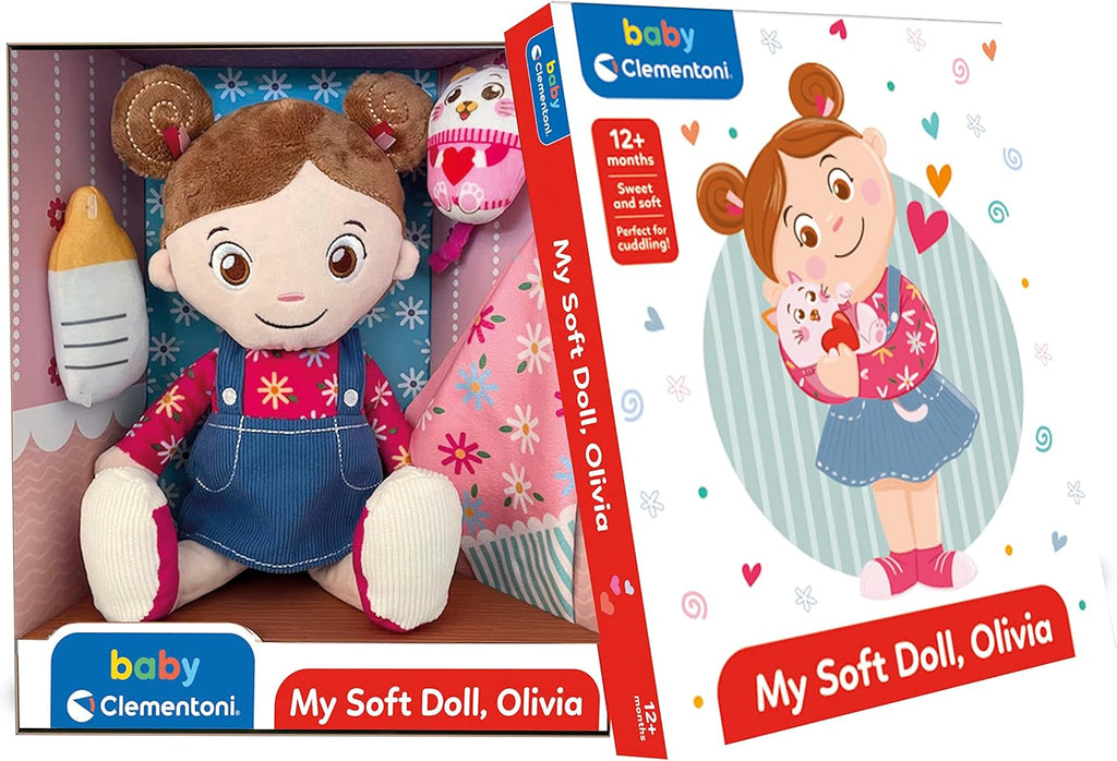 Poupée douce Baby Olivia – Clementoni