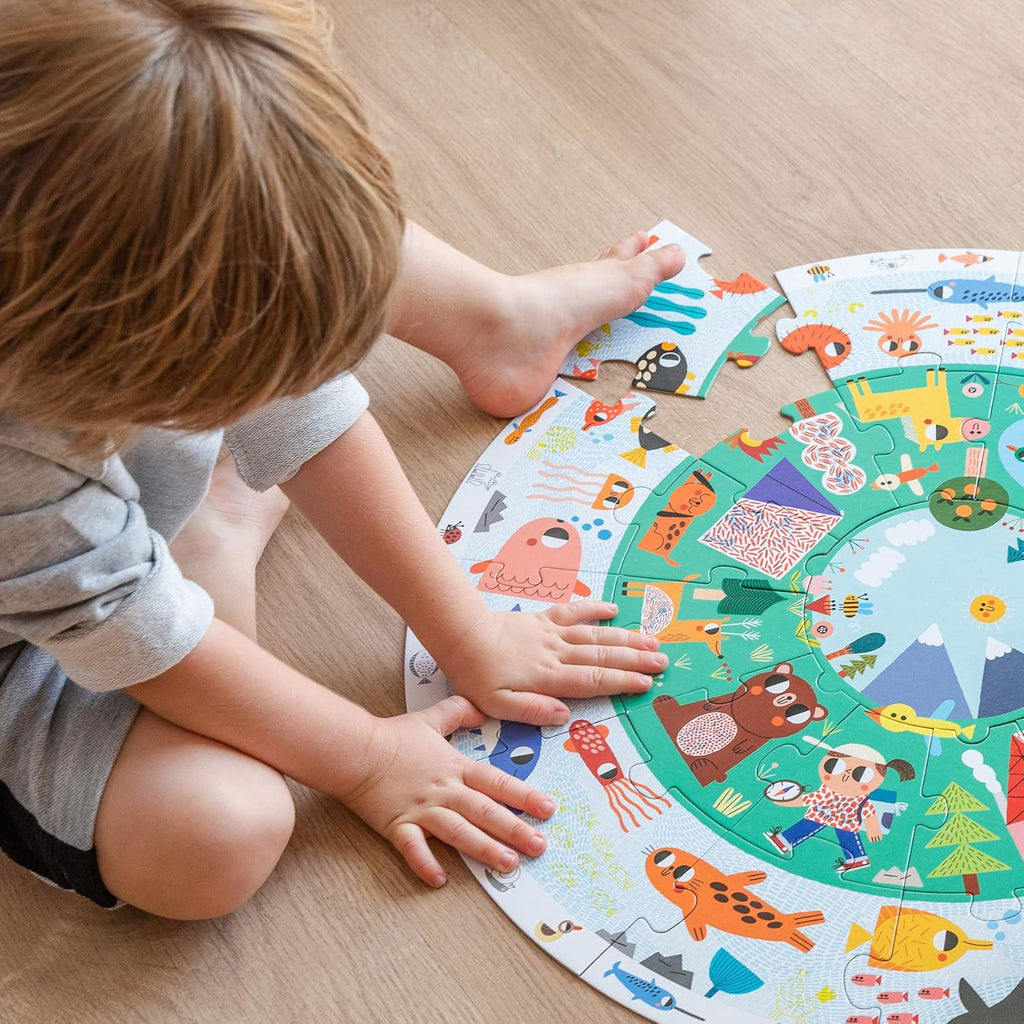 Goula Puzzle XXL Les Animaux de la Jungle - 18 Pièces