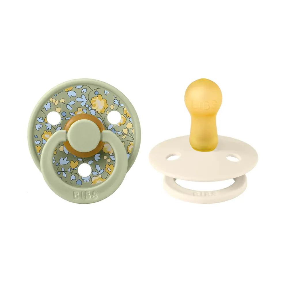 Sucettes BIBS Colour Round Eloise Sage Mix (6-18mois) -BIBS