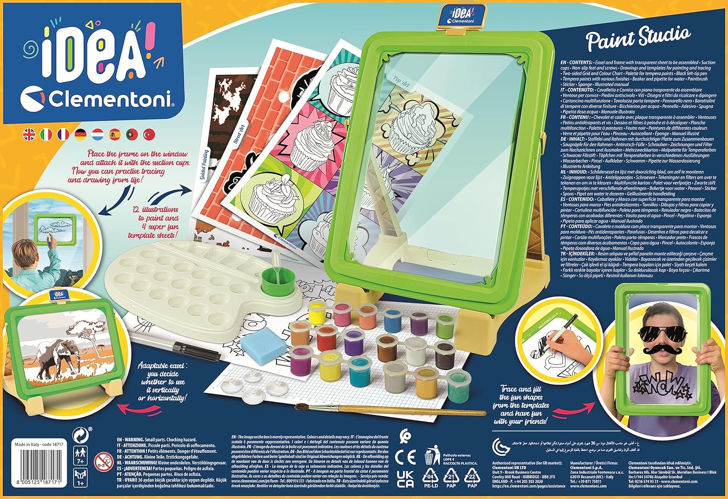 Kit de Dessin avec Chevalet pour Enfants – CLEMENTONI