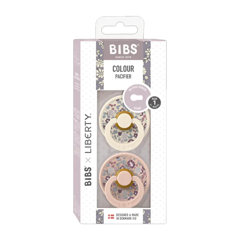 Sucettes BIBS Colour Round Eloise Blush Mix (6-18mois) -BIBS