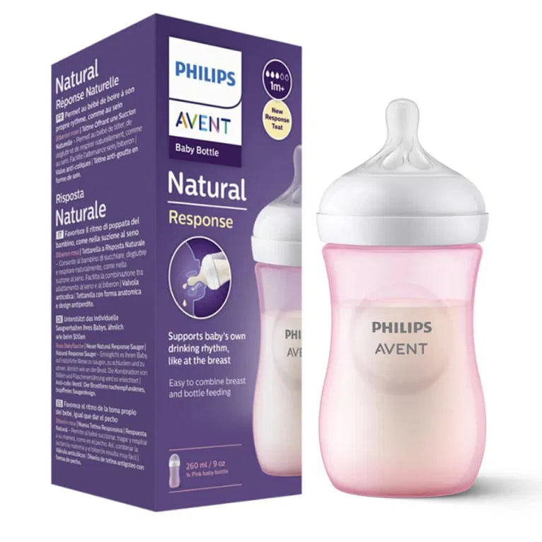 Biberon Natural Rose 260 ml – Philips Avent