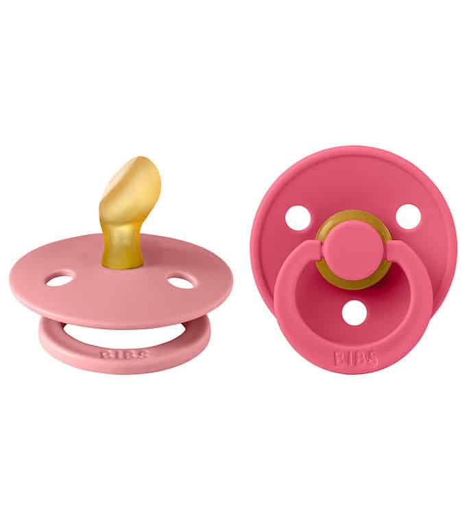 Sucettes BIBS Colour Anatomic Dusty Pink / Coral (6-18mois)-BIBS