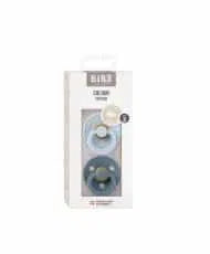 Sucettes BIBS Colour Anatomic Baby Blue / Petrol (0-6mois) -BIBS