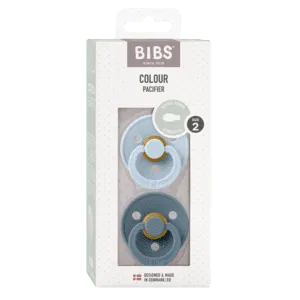 Sucettes BIBS Colour Anatomic Baby Blue / Petrol (0-6moi)-BIBS