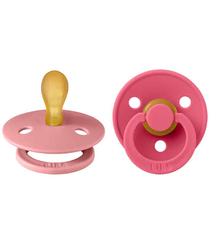 Sucettes BIBS Colour Anatomic Dusty Pink / Coral (0-6mois)-BIBS