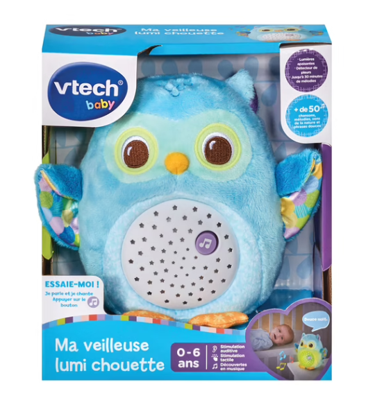 Ma Veilleuse Lumi Chouette – Peluche Musicale pour Bébé-VTECH