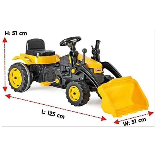 Tracteur à Pédales Enfant avec Chargeur Frontal-PILSAN