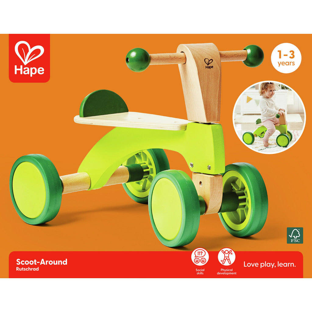 Trottinette à pousser ScootAround-HAPE