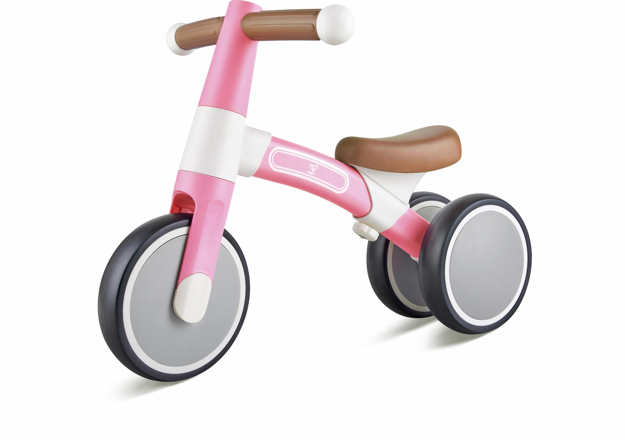 Vélo d’équilibre rose pour toutpetits-HAPE