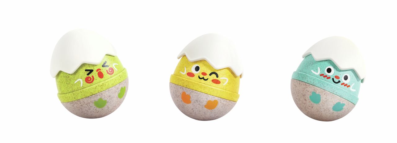 Hochets culbuto "Hatchlings"-HAPE