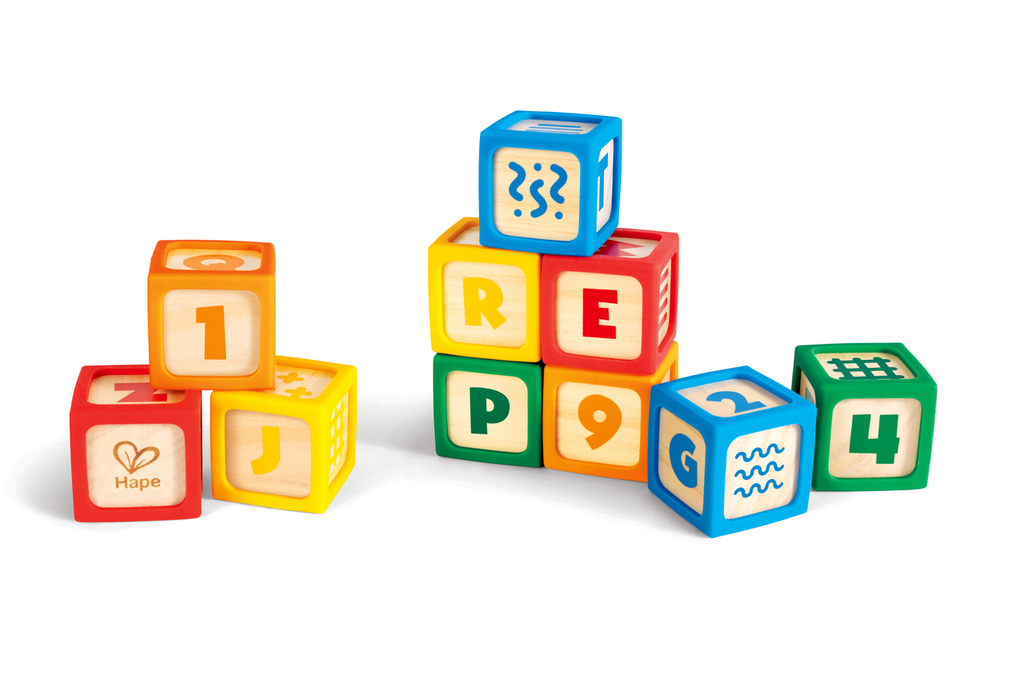 Blocs bois & silicone empilable-hape