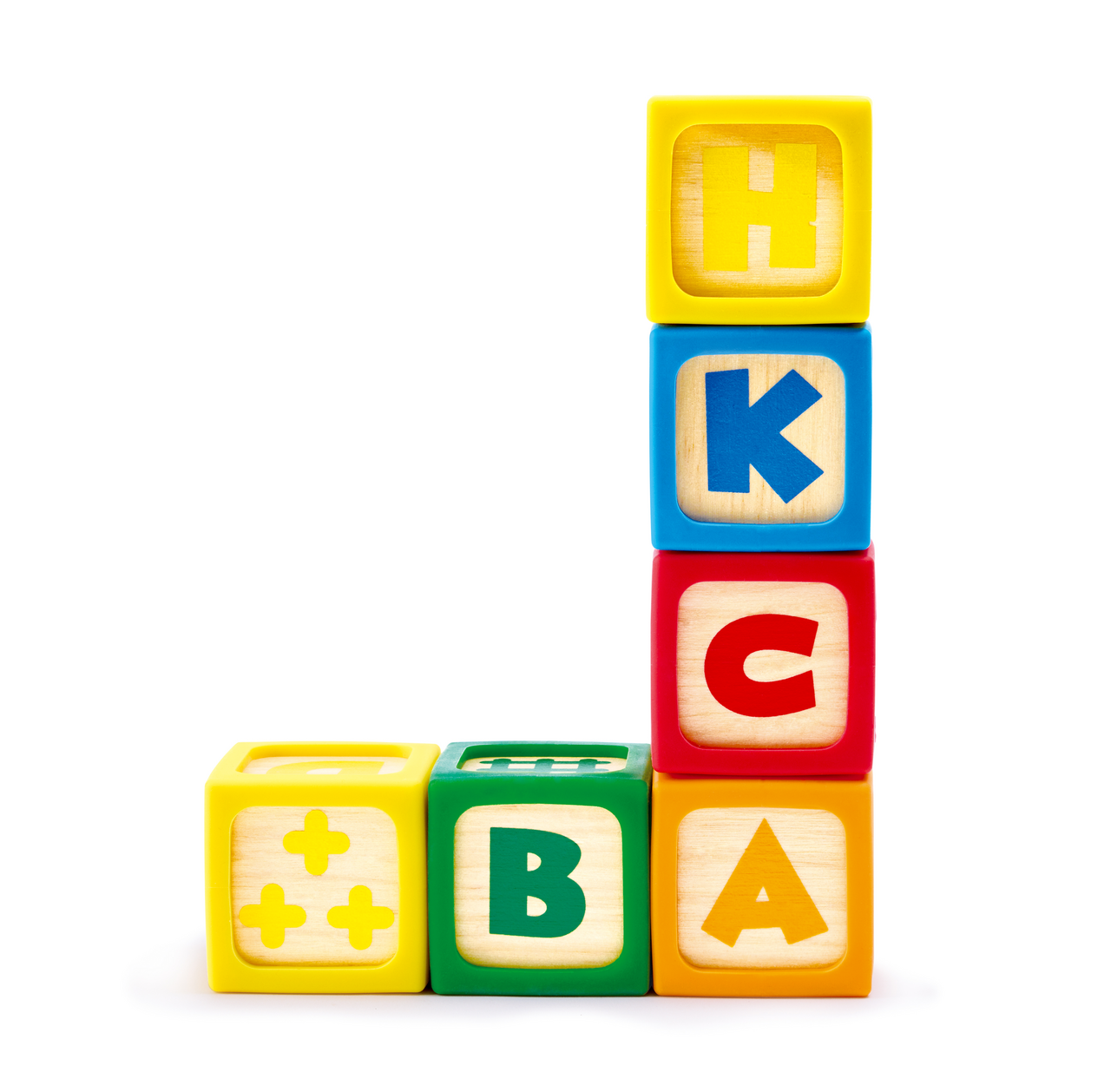 Blocs bois & silicone empilable-hape