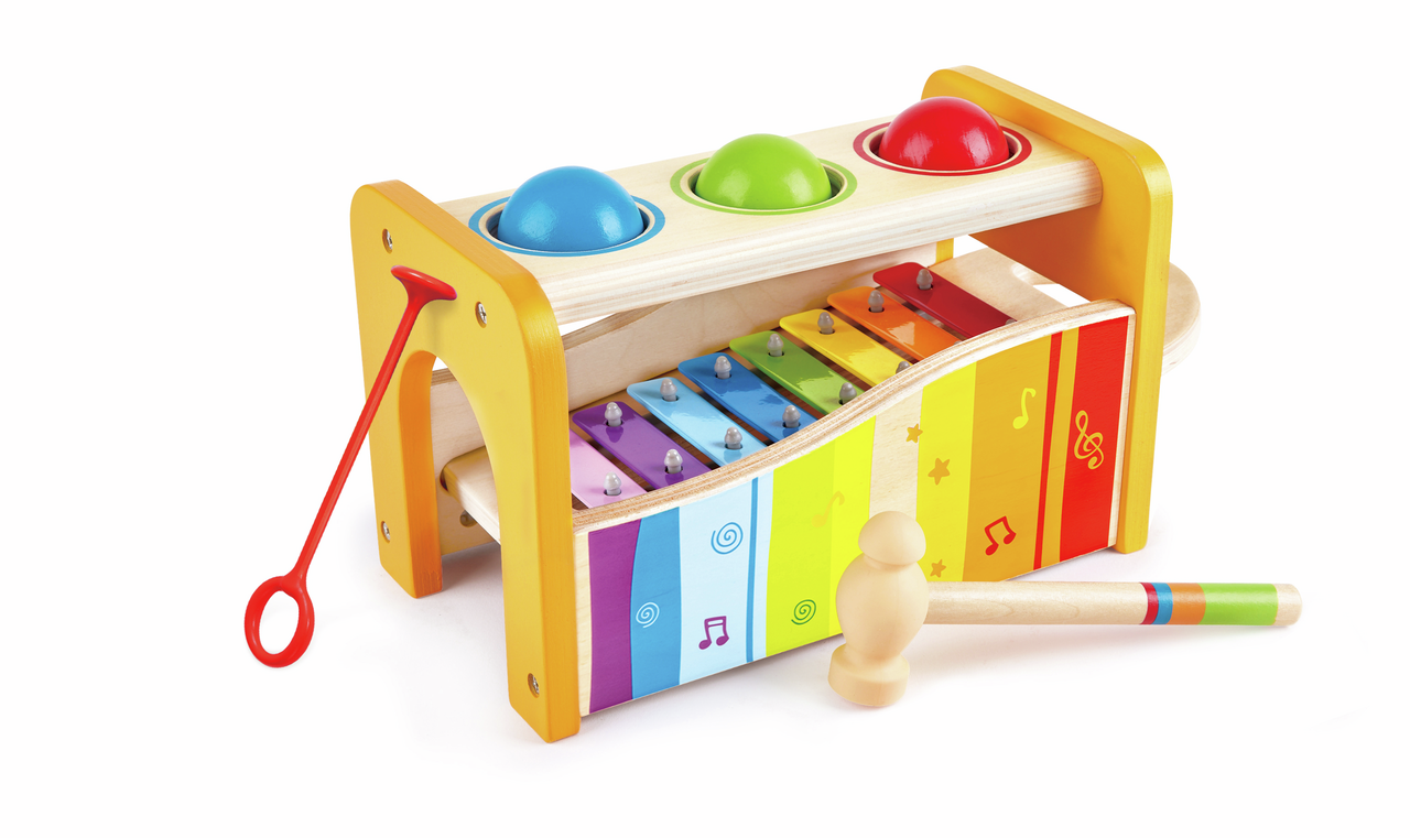 Banc à marteler et xylophone-HAPE