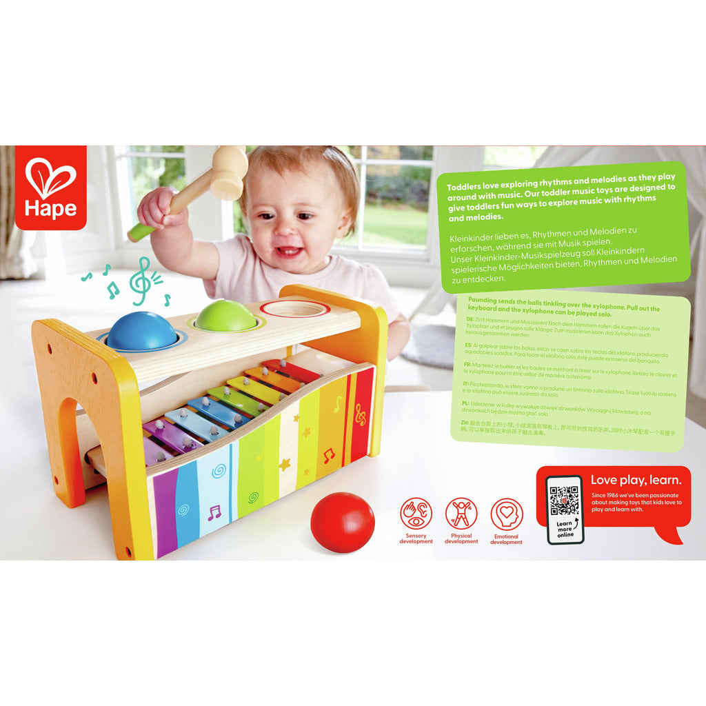 Banc à marteler et xylophone-HAPE