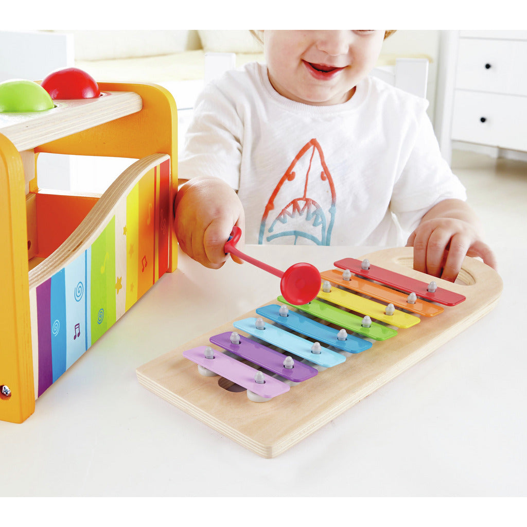 Banc à marteler et xylophone-HAPE