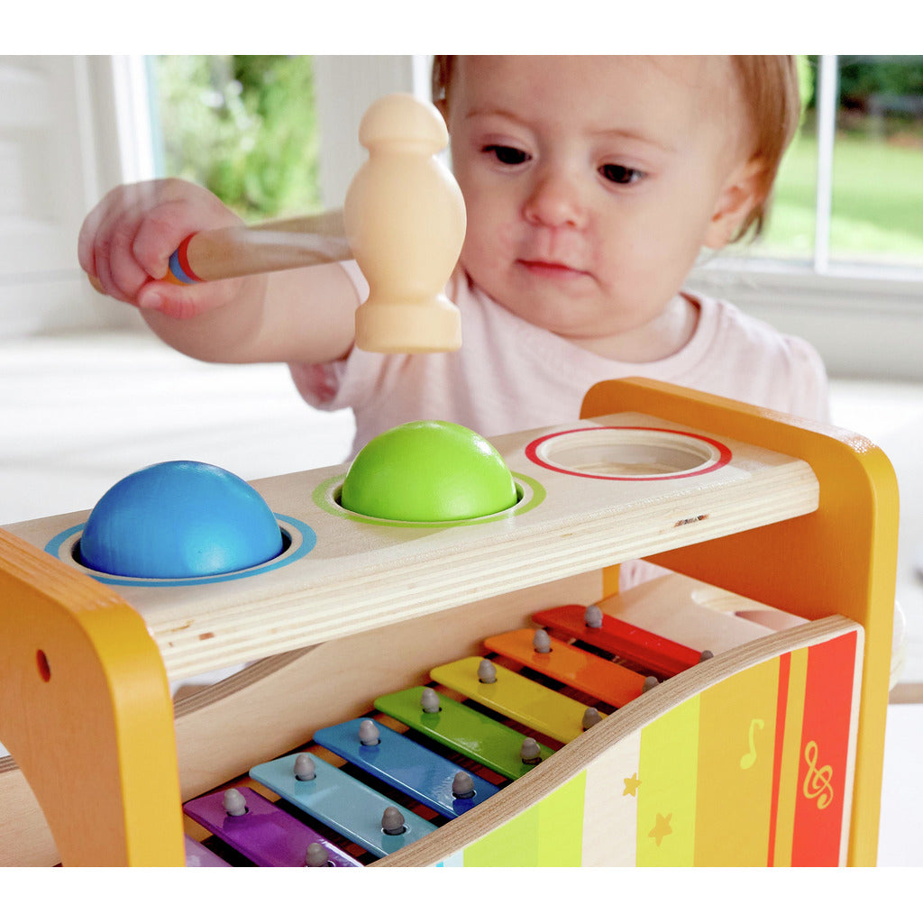 Banc à marteler et xylophone-HAPE