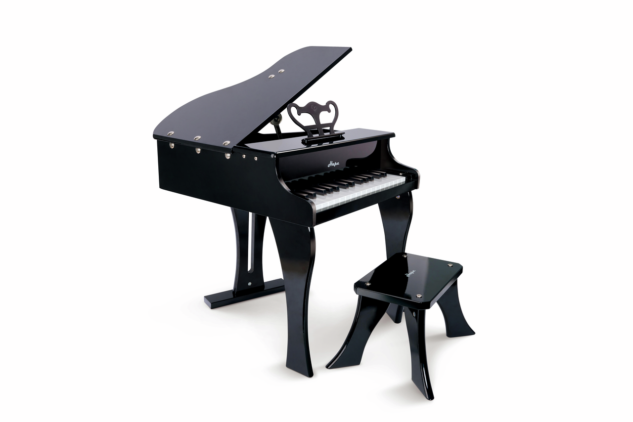 Piano à queue noir-HAPE