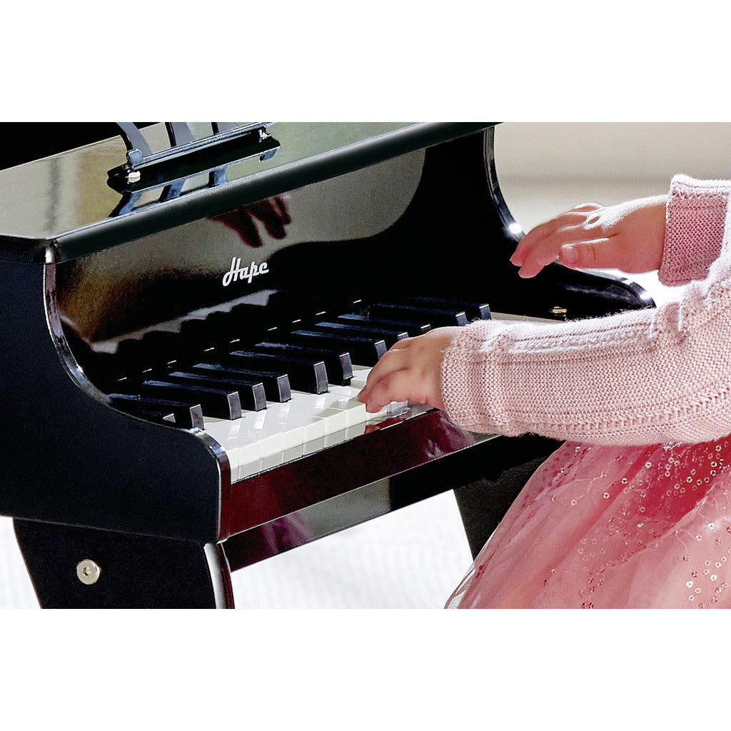 Piano à queue noir-HAPE