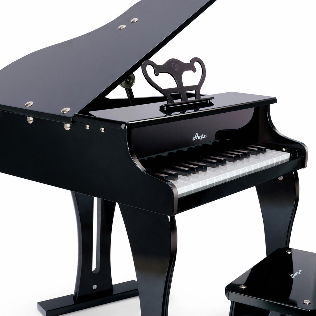Piano à queue noir-HAPE