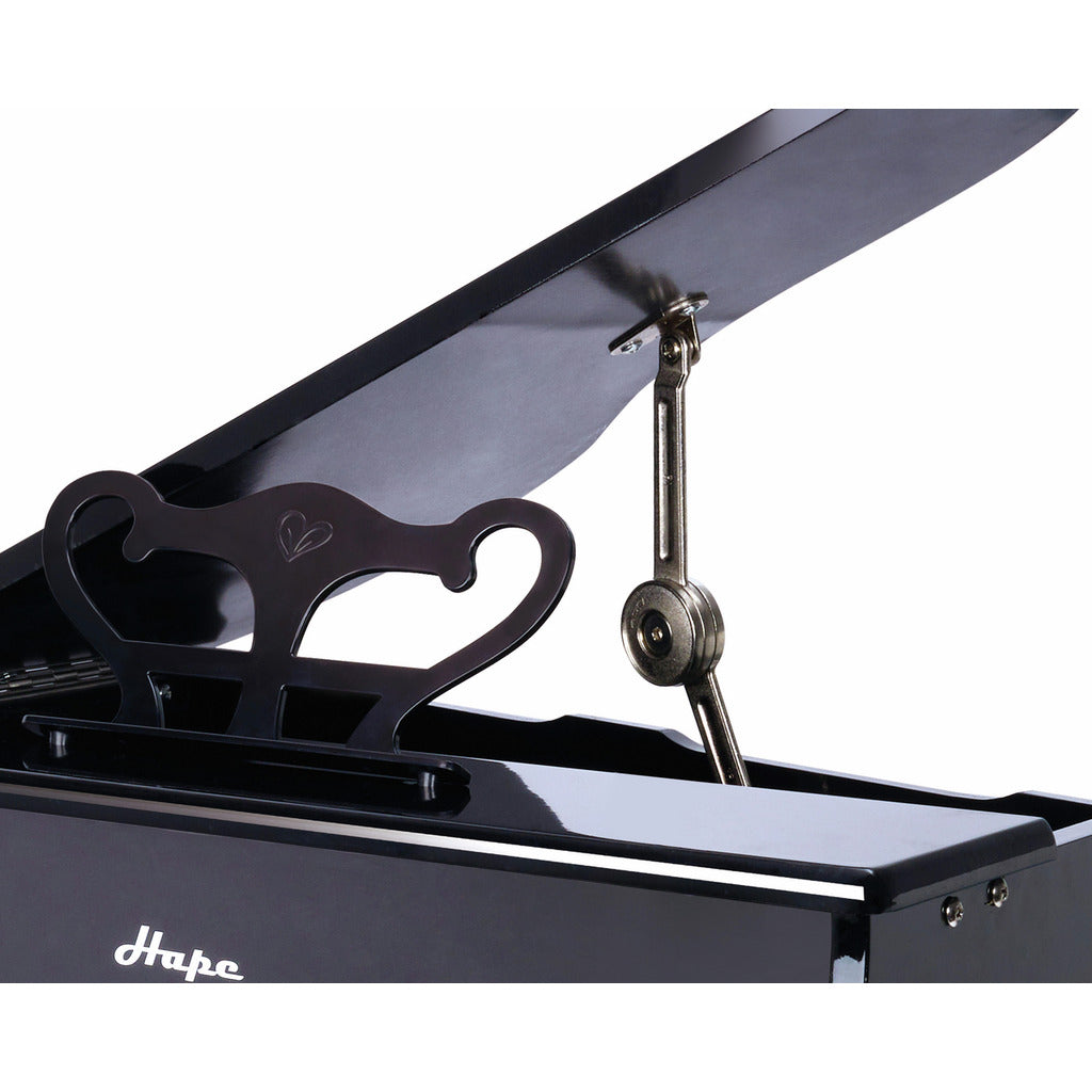 Piano à queue noir-HAPE