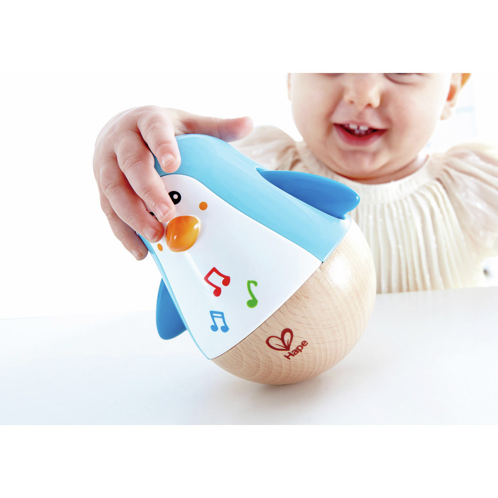 Pingouin musical culbuto-HAPE