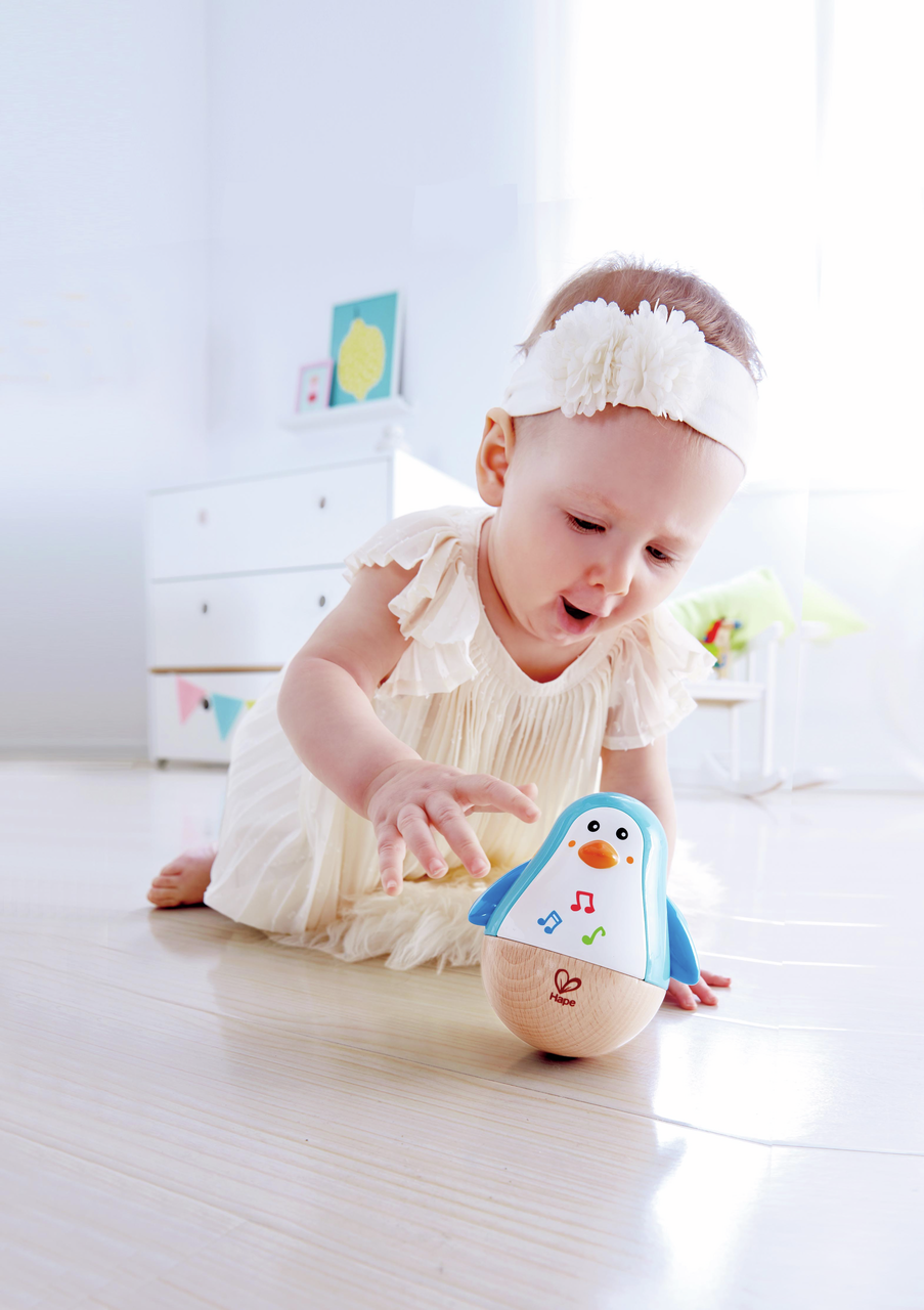Pingouin musical culbuto-HAPE