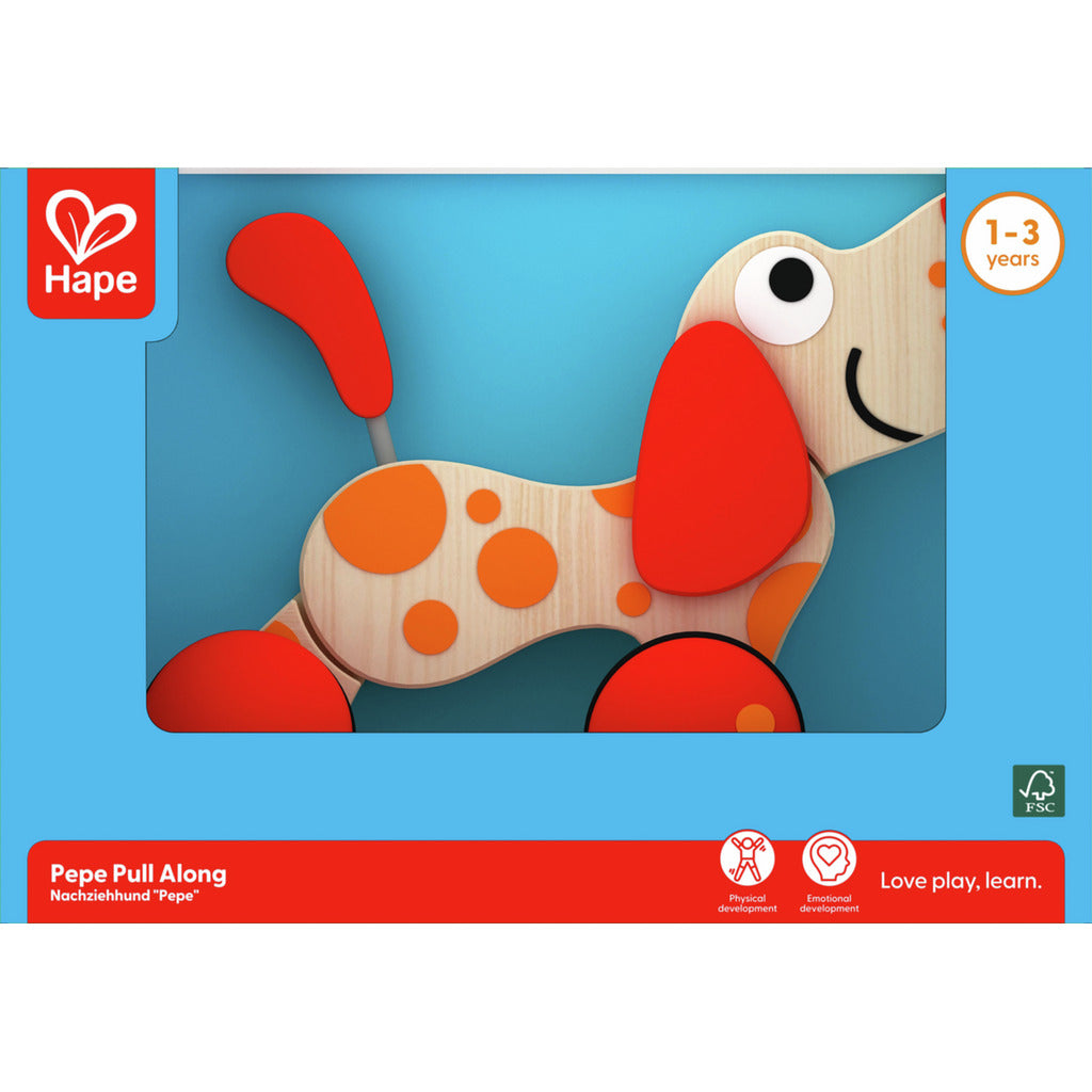 Pepe chiot à tirer-HAPE