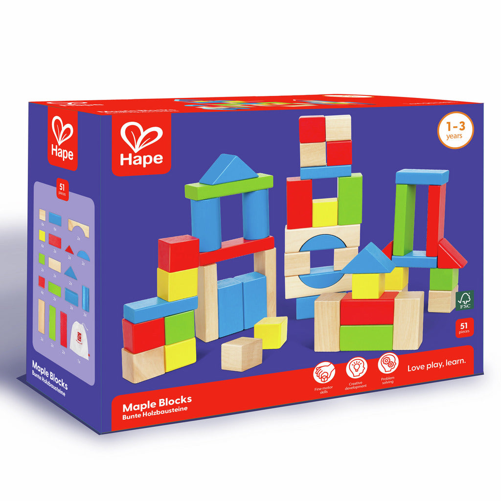 Blocs de construction en bois-HAPE