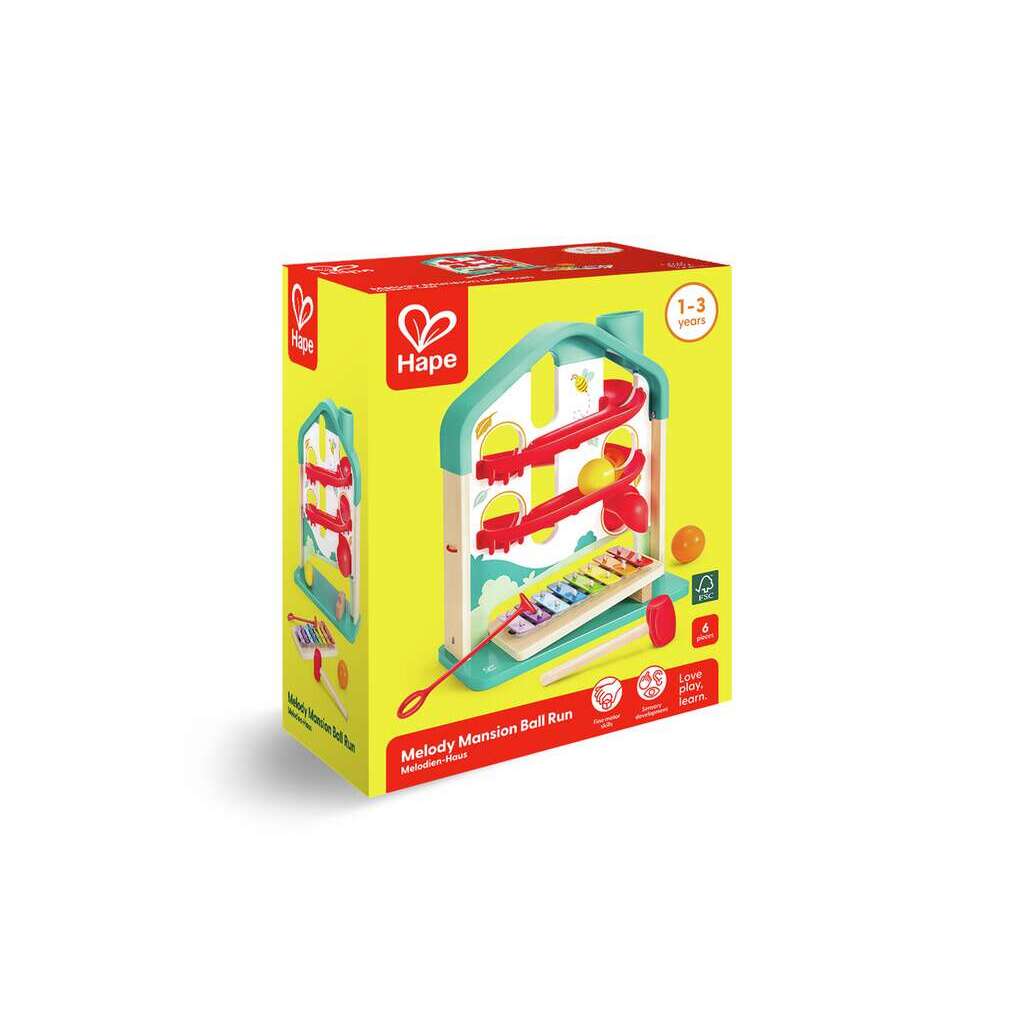 Manoir mélodique avec parcours à billes-HAPE