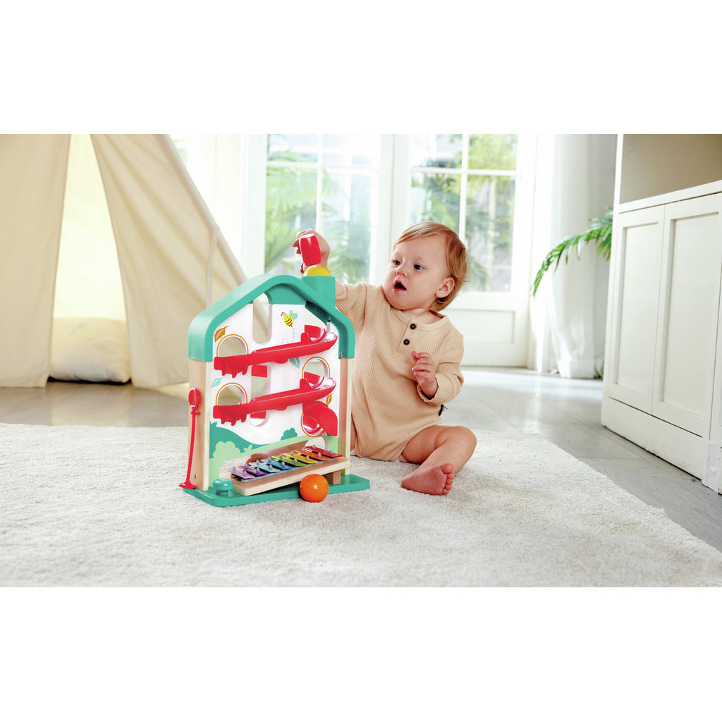 Manoir mélodique avec parcours à billes-HAPE