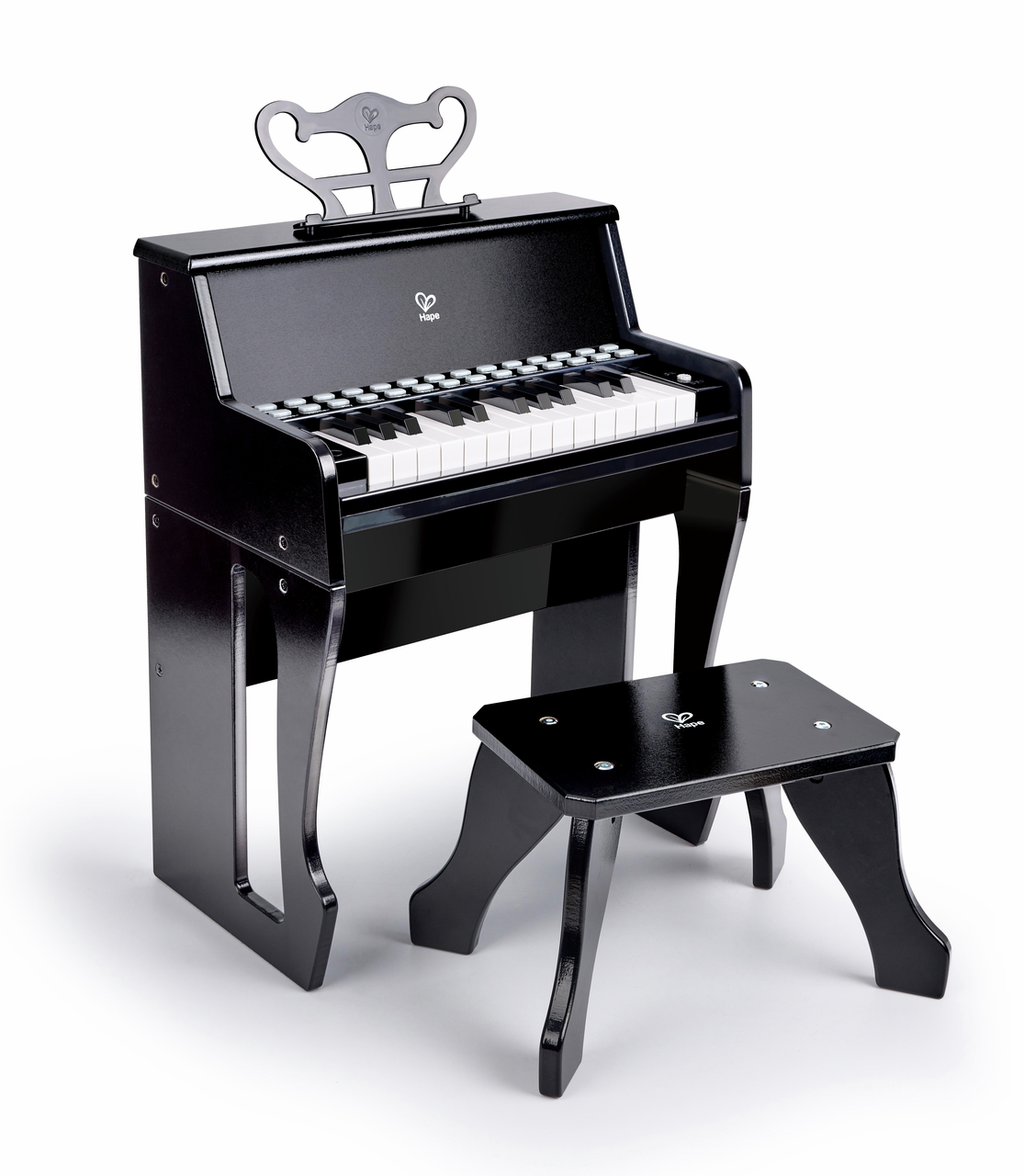 Piano à queue noir-HAPE