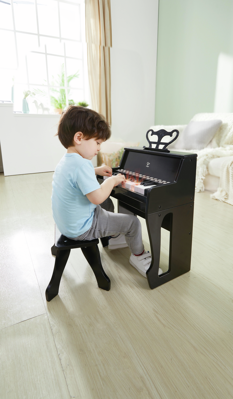 Piano à queue noir-HAPE