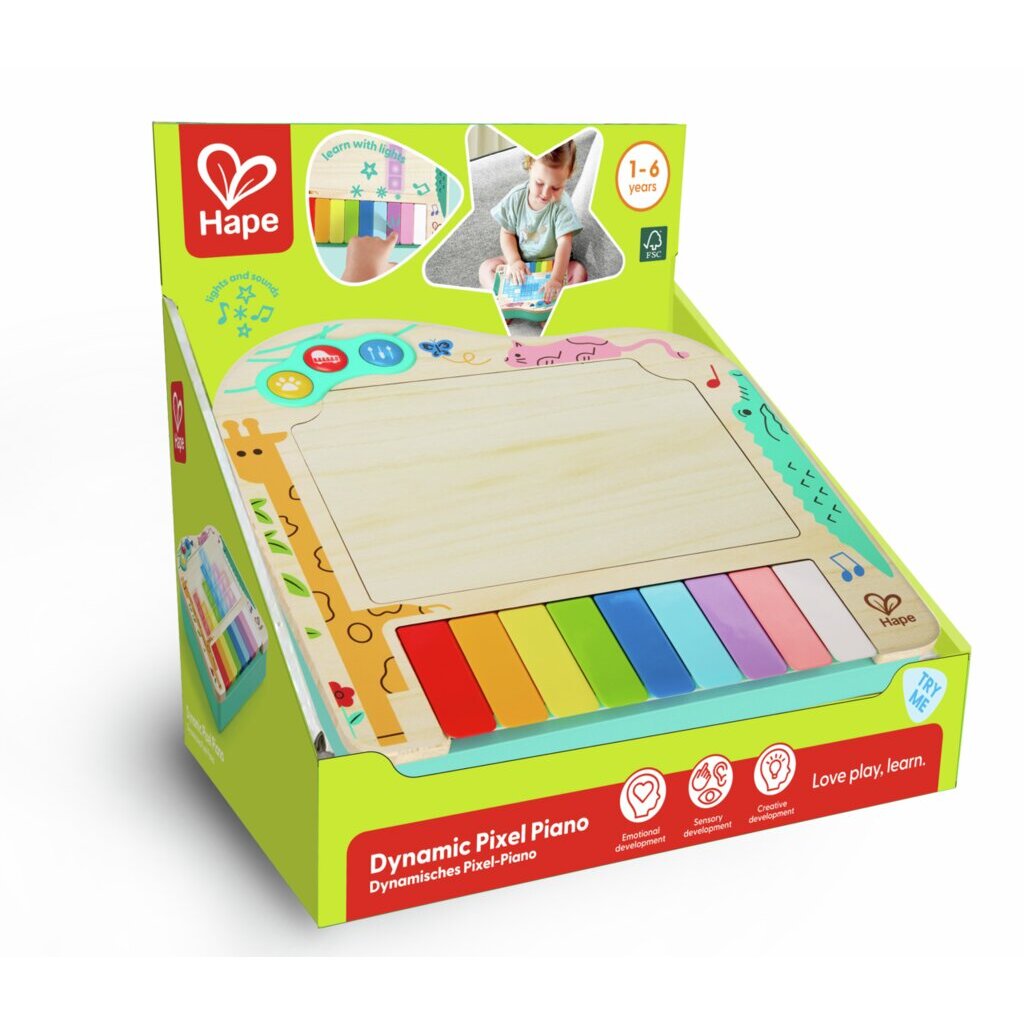 Piano pixels dynamiques-HAPE