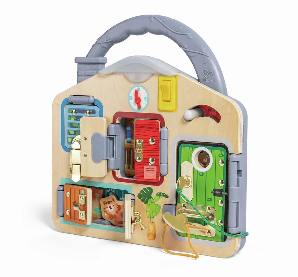 Tableau éducatif à serrures-HAPE