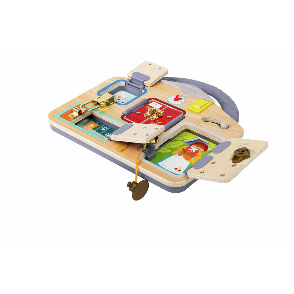 Tableau éducatif à serrures-HAPE