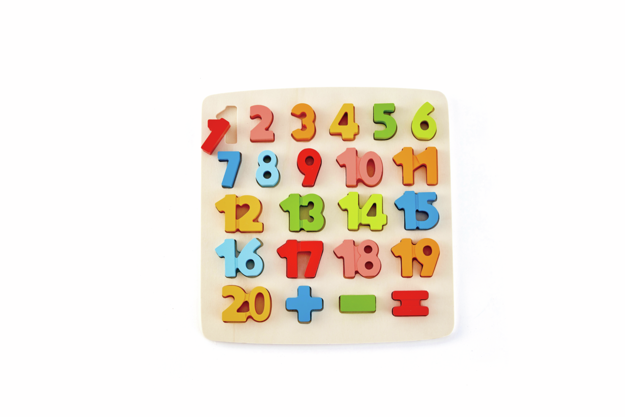 Puzzle chiffres épais-HAPE