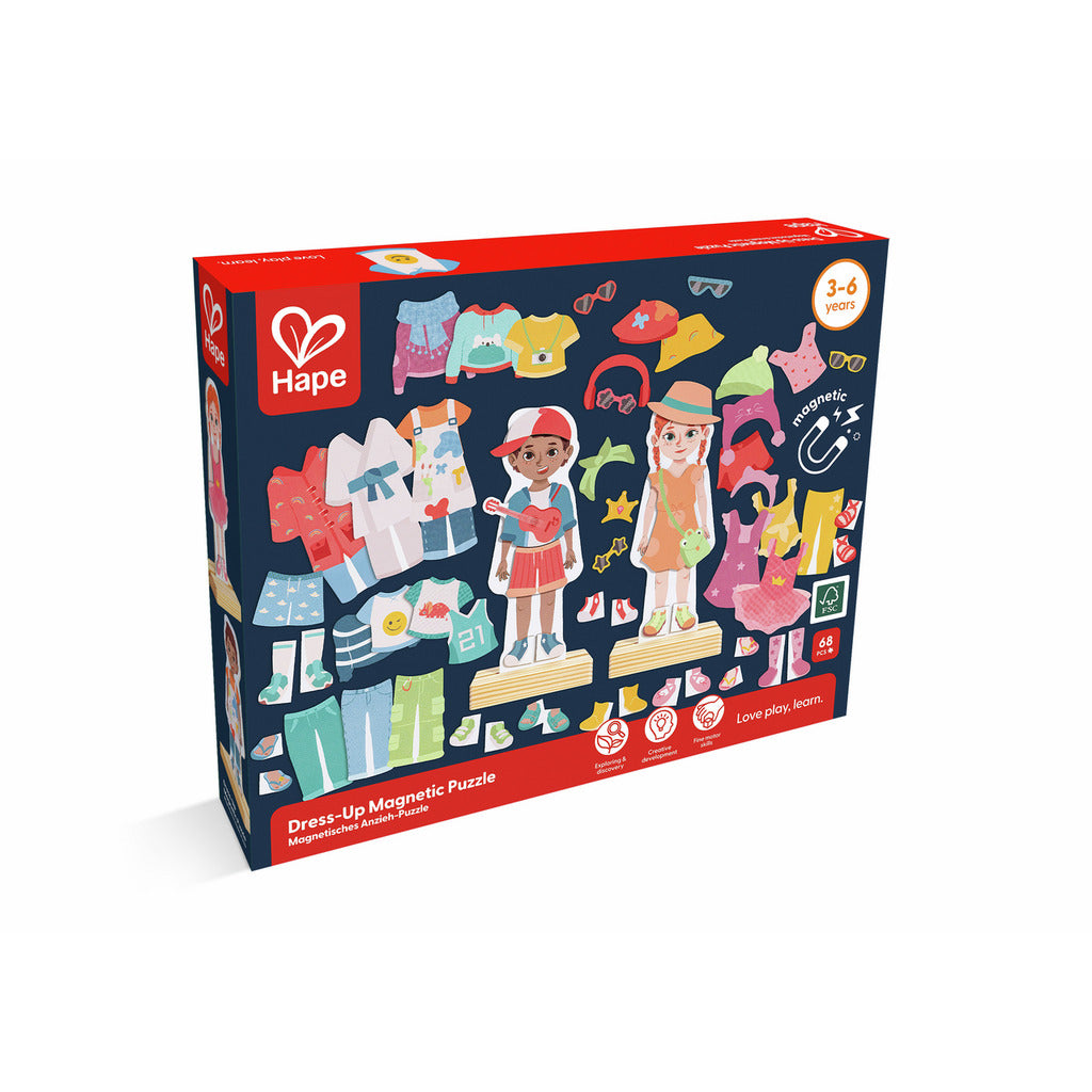 Puzzle magnétique habillage-hape