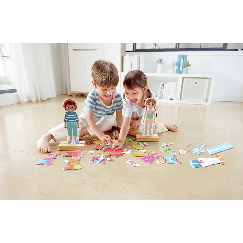 Puzzle magnétique habillage-hape