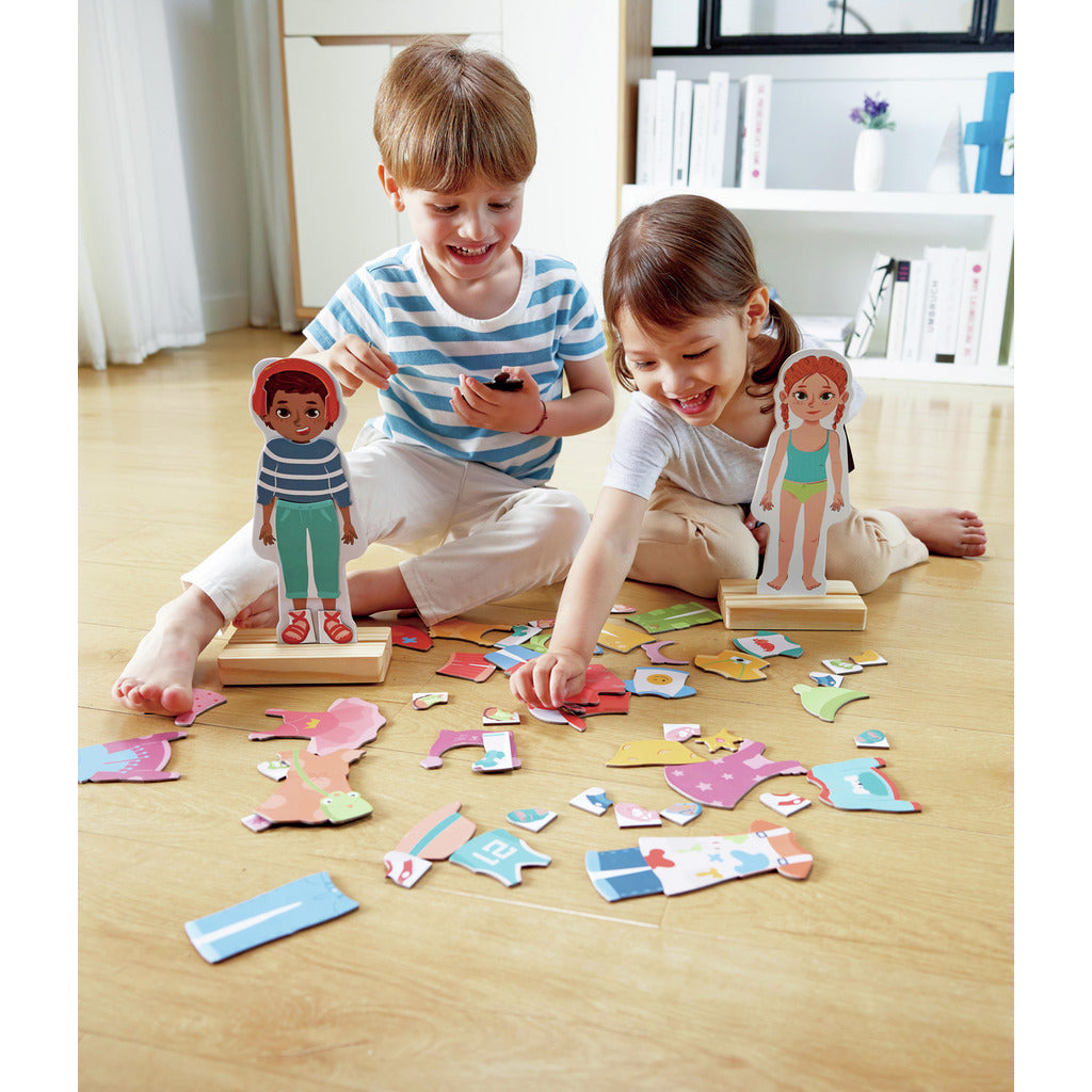 Puzzle magnétique habillage-hape