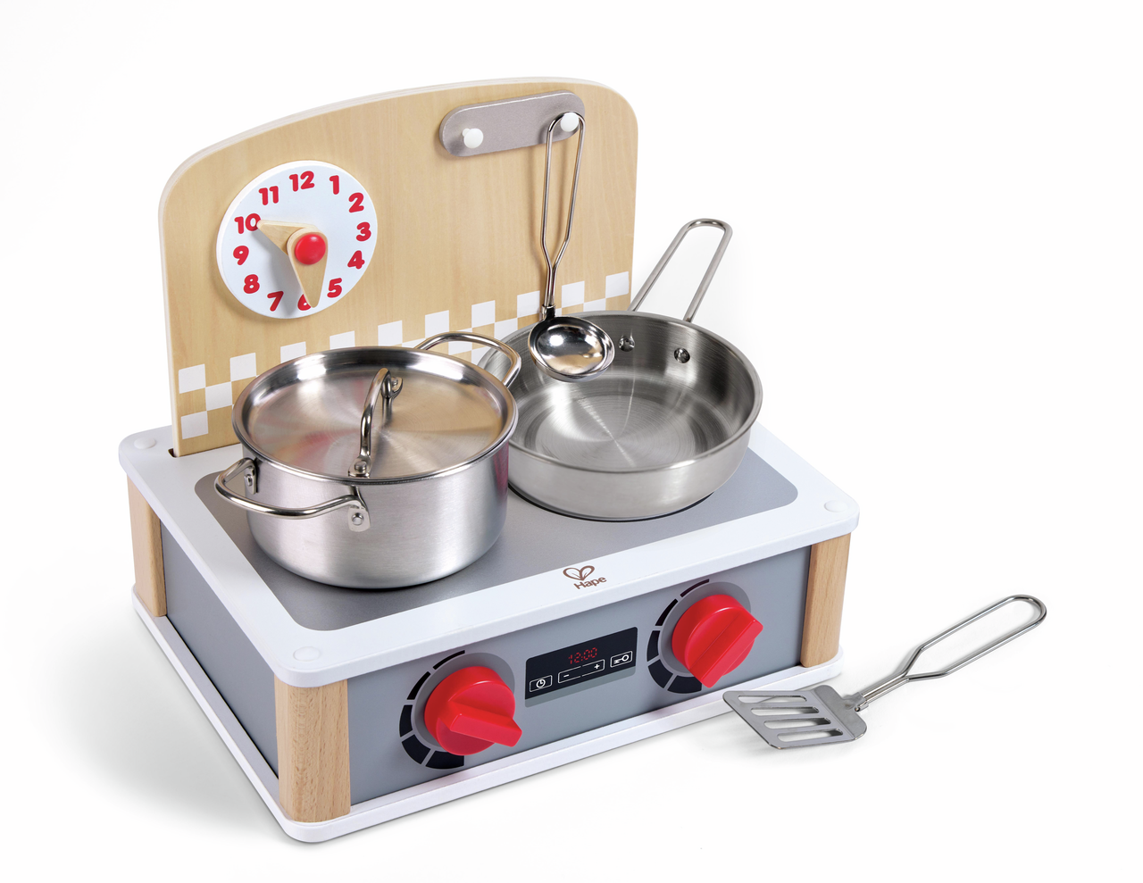 Cuisine & barbecue 2 en 1 en bois-HAPE