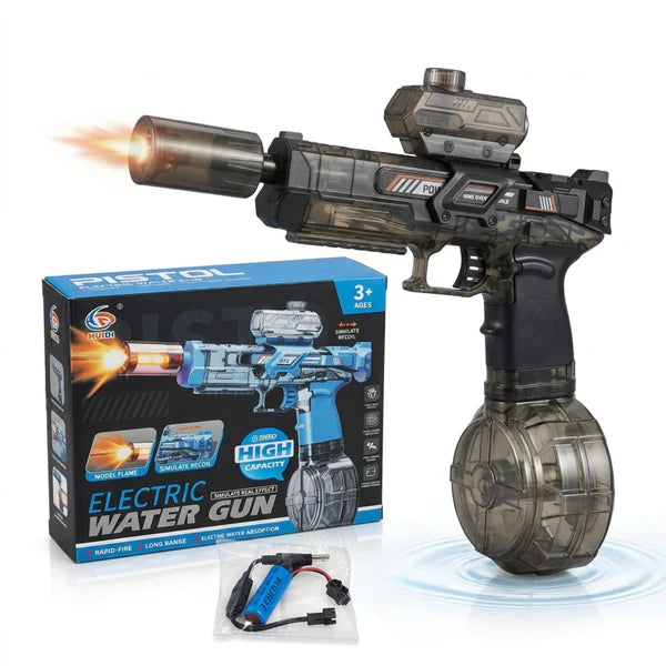 Pistolet à Eau Électrique Rechargeable
