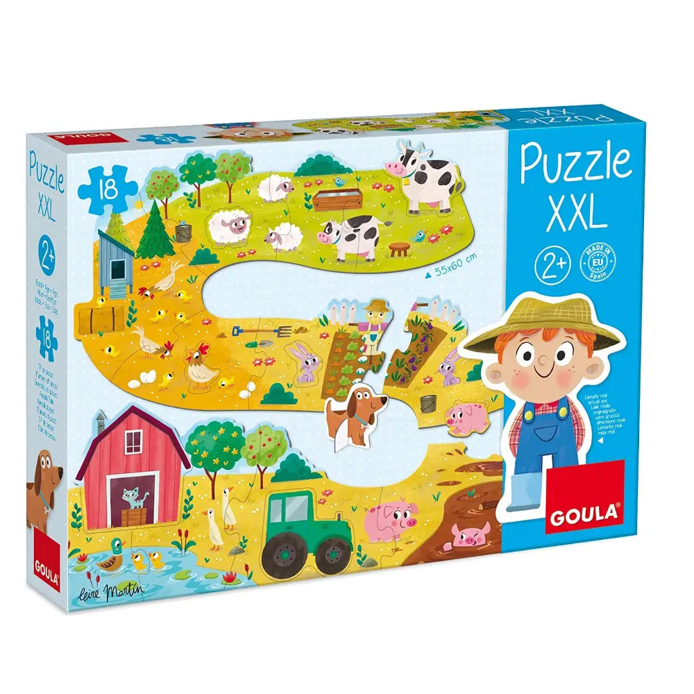 Goula Puzzle XXL Ferme 18 Pièces - 2A+