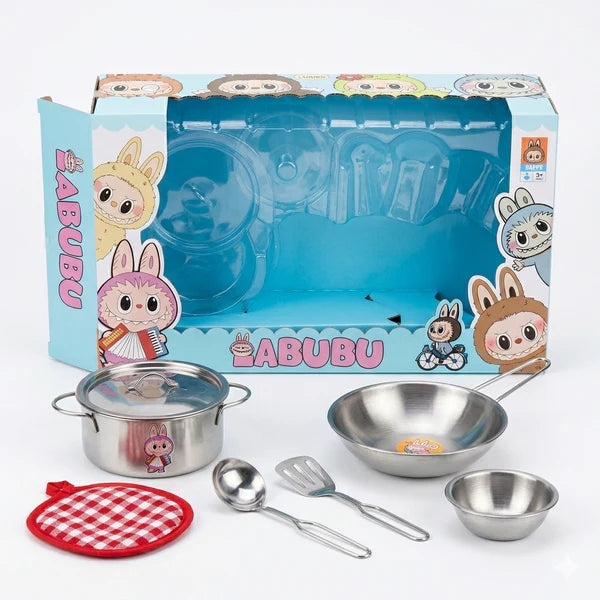 Set de Cuisine en Acier Inoxydable LABUBU