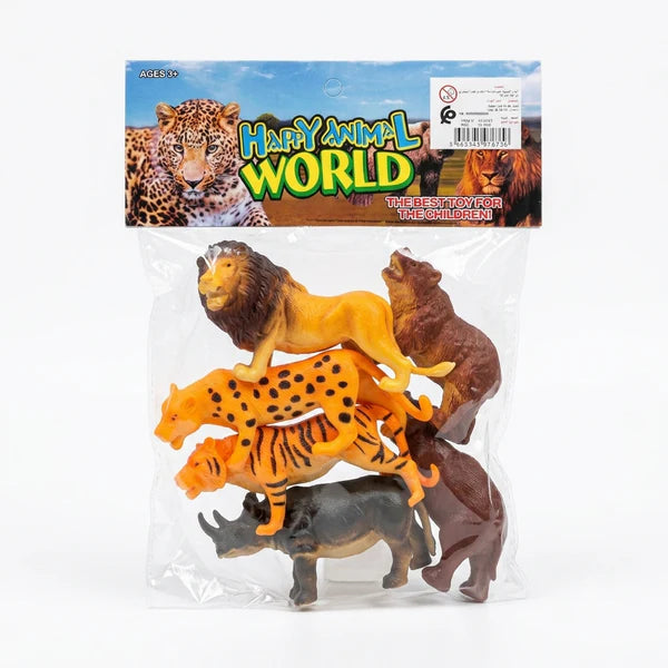 Sachet de Figurines d'Animaux Sauvages