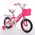 Vélo Enfant 12 Pouces Rose avec Panier