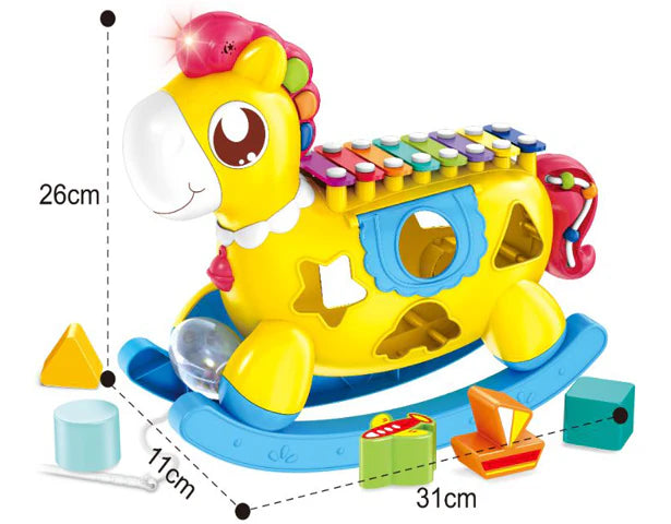 Poney Musical Multifonction – HUANGER