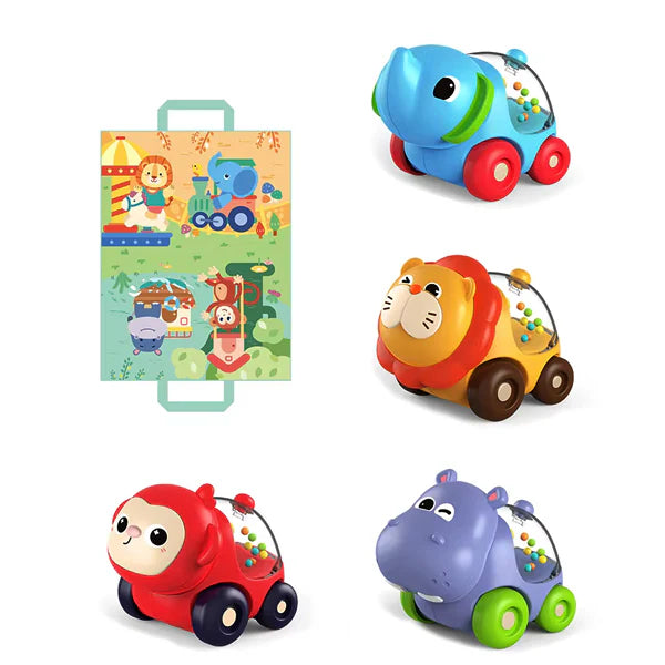 Voiture Animale Avec Tapis -HUANGER