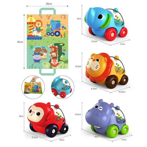 Voiture Animale Avec Tapis -HUANGER